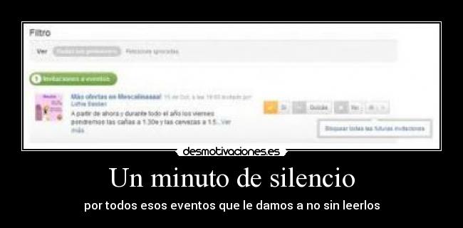 carteles silencio desmotivaciones