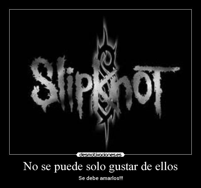 carteles slipknot desmotivaciones