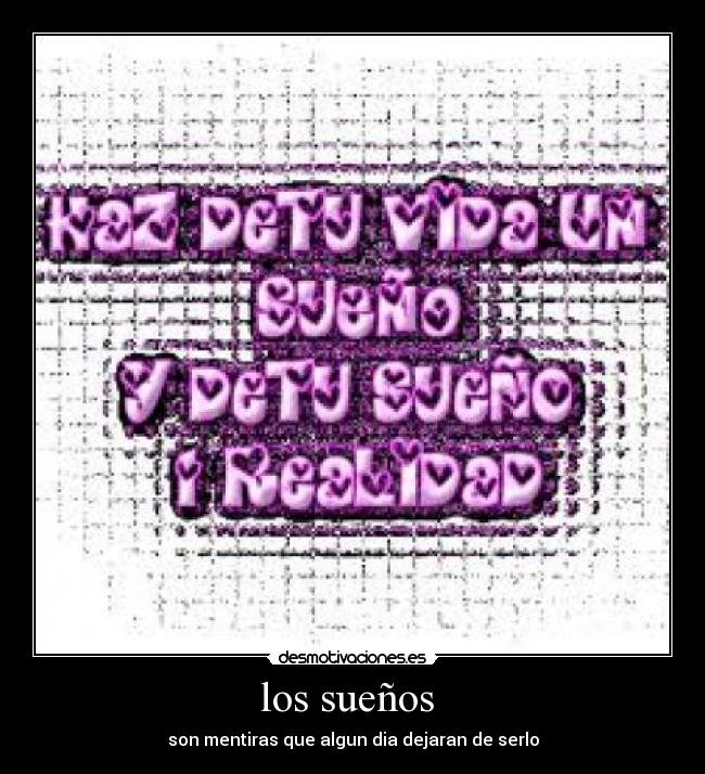 los sueños -