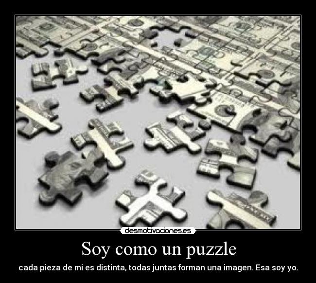 carteles puzzle desmotivaciones