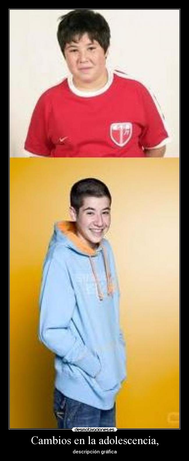 Cambios en la adolescencia, - 
