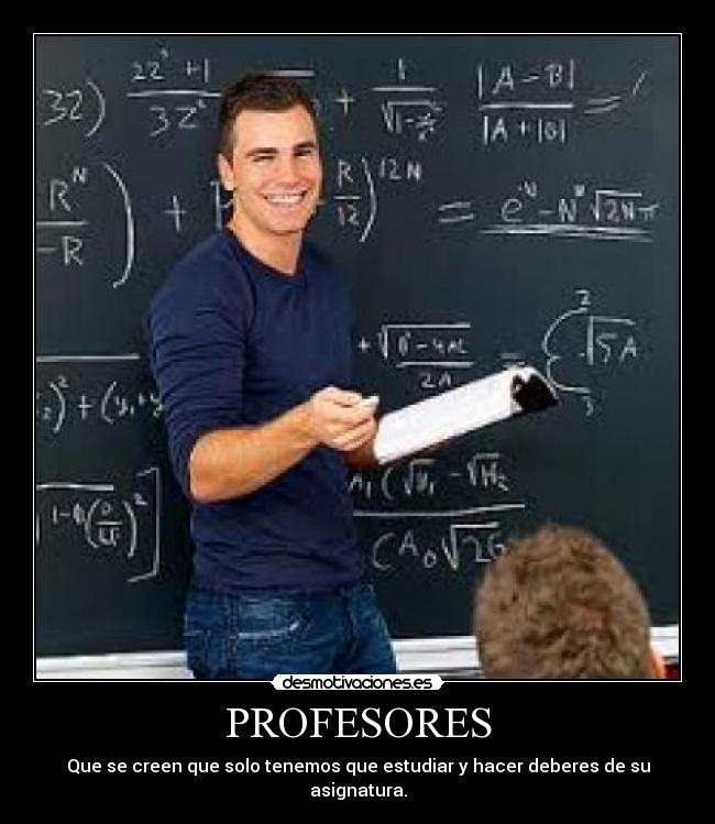 PROFESORES - 