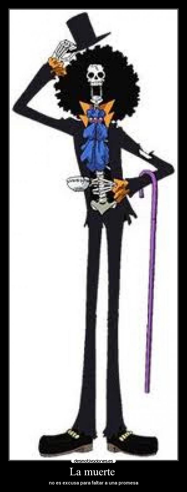 La muerte - no es excusa para faltar a una promesa
