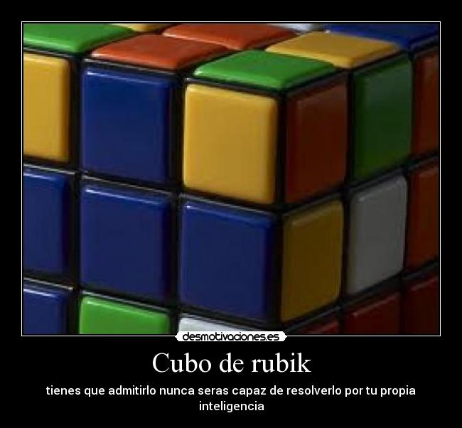 Cubo de rubik -
