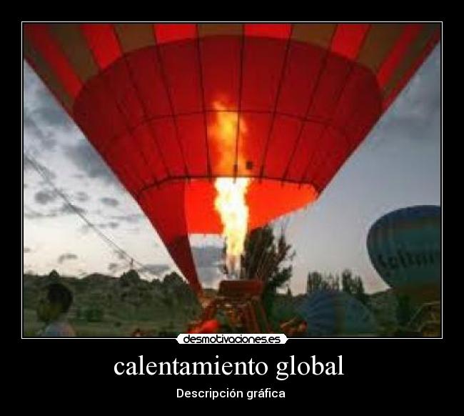 calentamiento global -