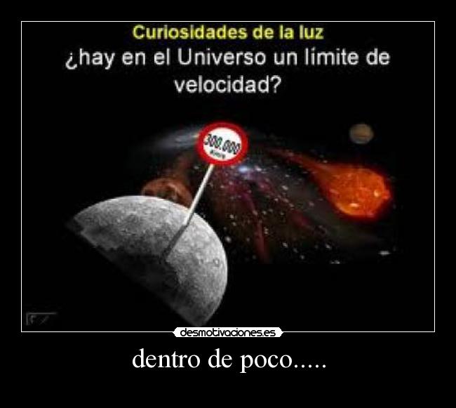 dentro de poco..... - 