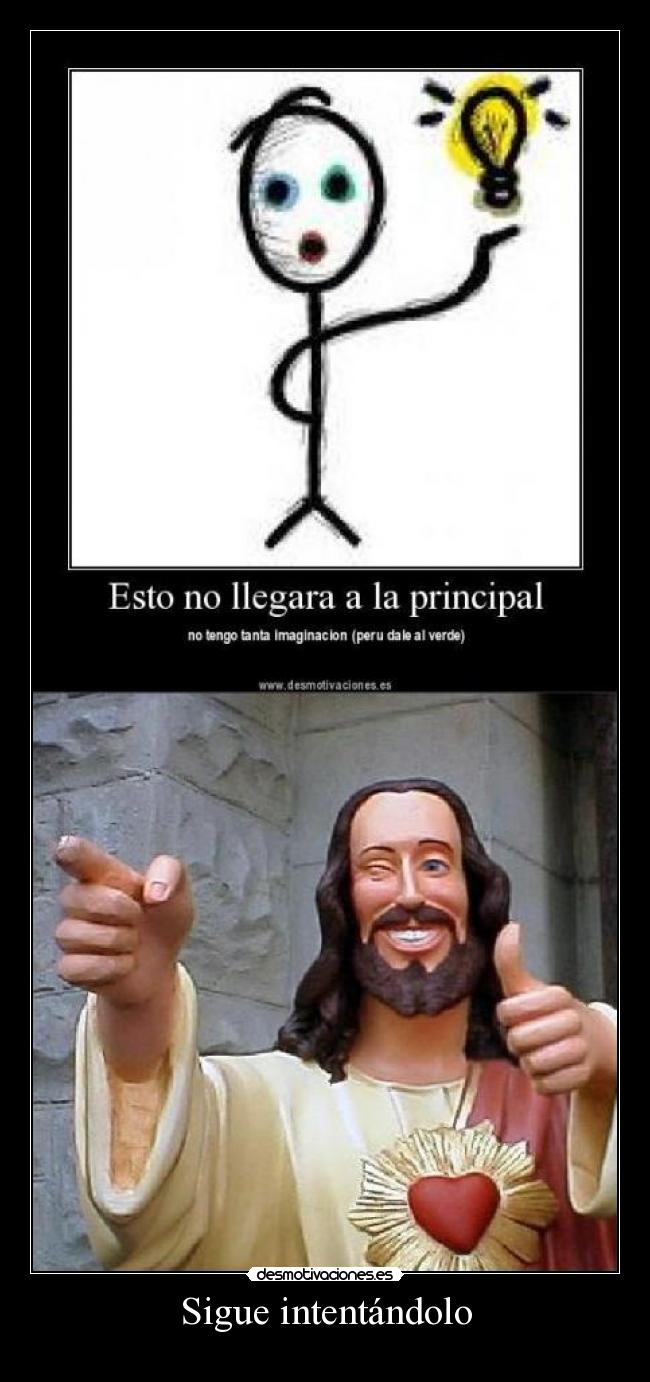 Sigue intentándolo - 