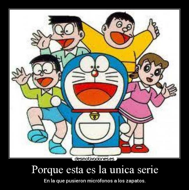 Porque esta es la unica serie - En la que pusieron micrófonos a los zapatos.