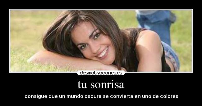 tu sonrisa - 