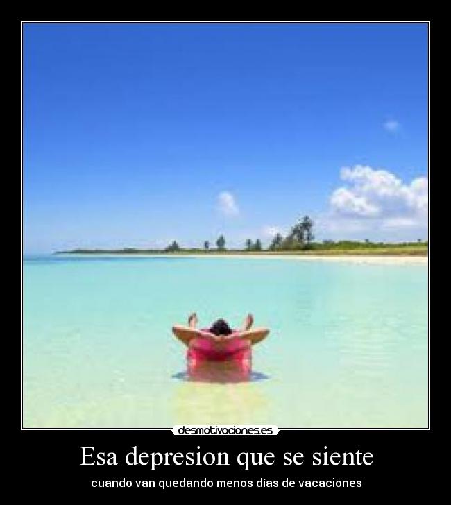 Esa depresion que se siente -