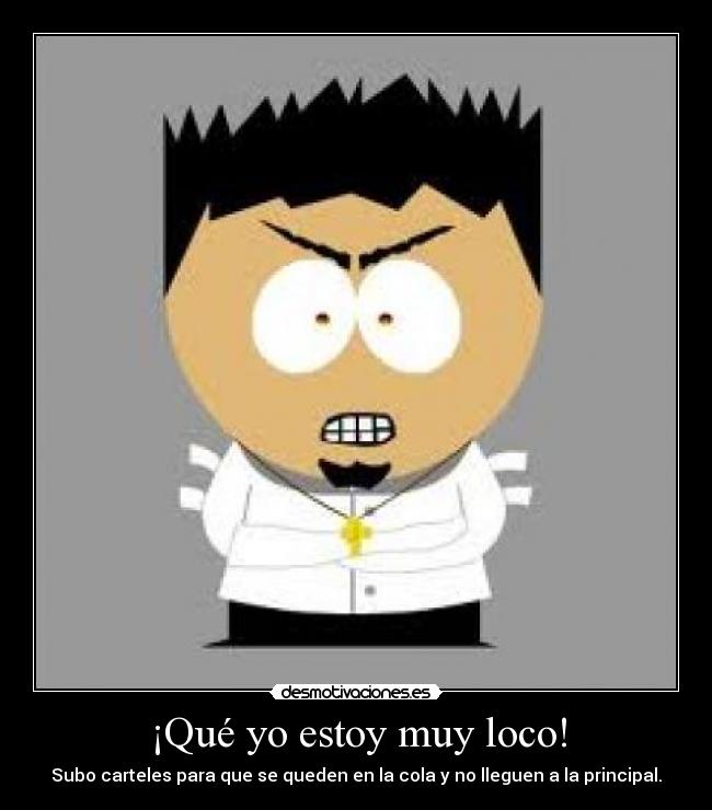 carteles southpark desmotivaciones