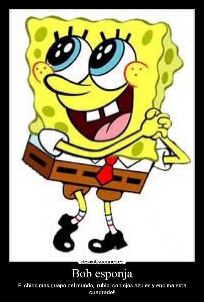 Bob esponja -