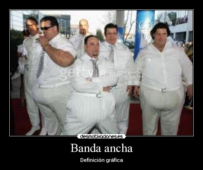 Banda ancha - Definición gráfica