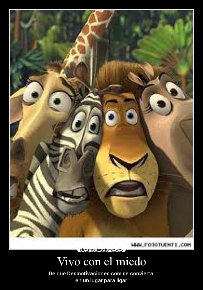 carteles miedo sinparacaidas desmotivaciones