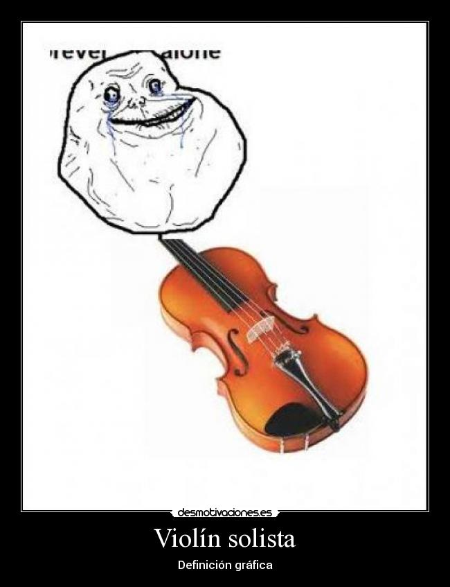 Violín solista - Definición gráfica
