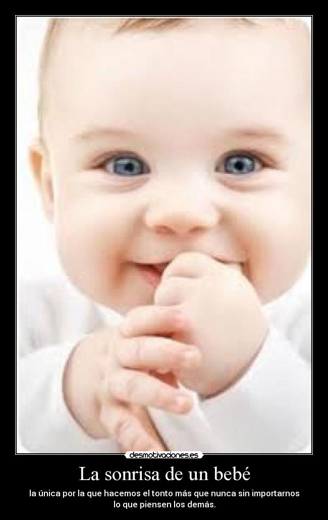 La sonrisa de un bebé - 