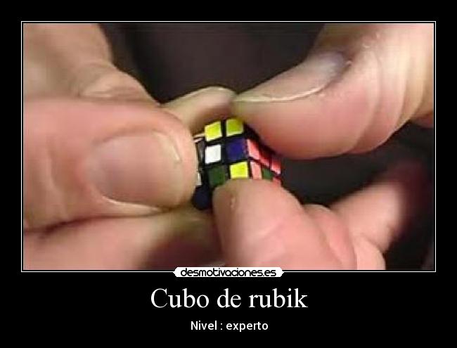 Cubo de rubik -