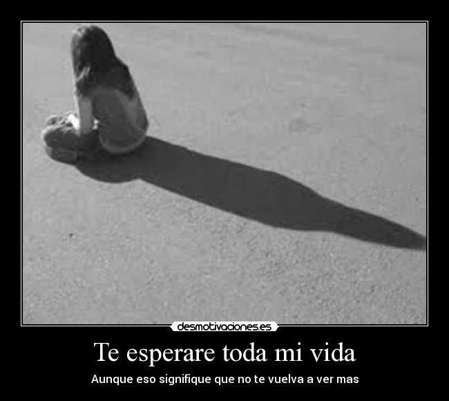 Te esperare toda mi vida - 