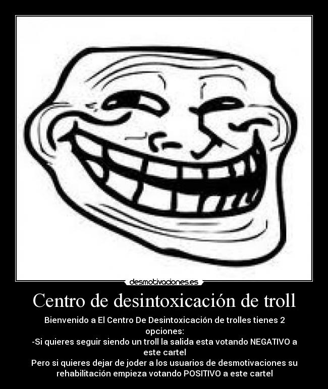 Centro de desintoxicación de troll -