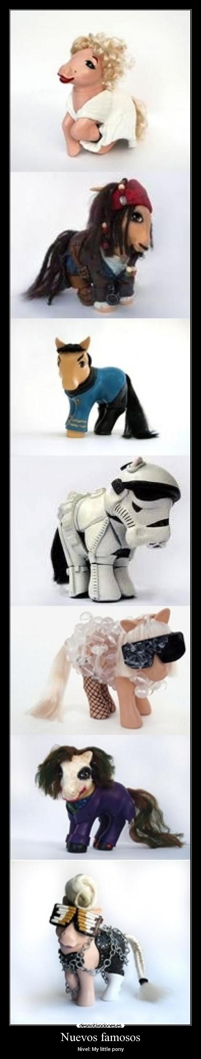 Nuevos famosos - Nivel: My little pony