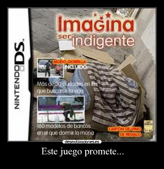Este juego promete... -