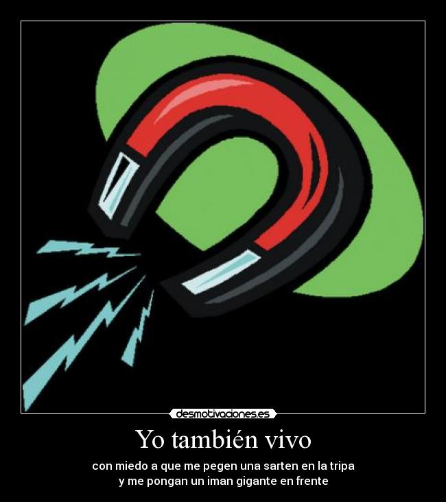 carteles iman miedo desmotivaciones