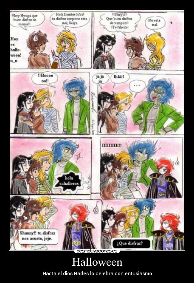 Halloween - Hasta el dios Hades lo celebra con entusiasmo