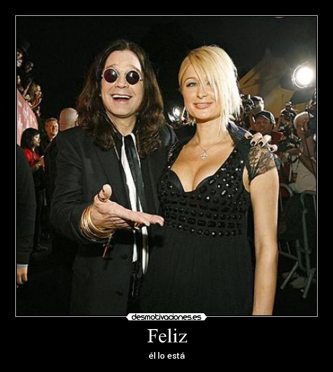 Feliz - él lo está