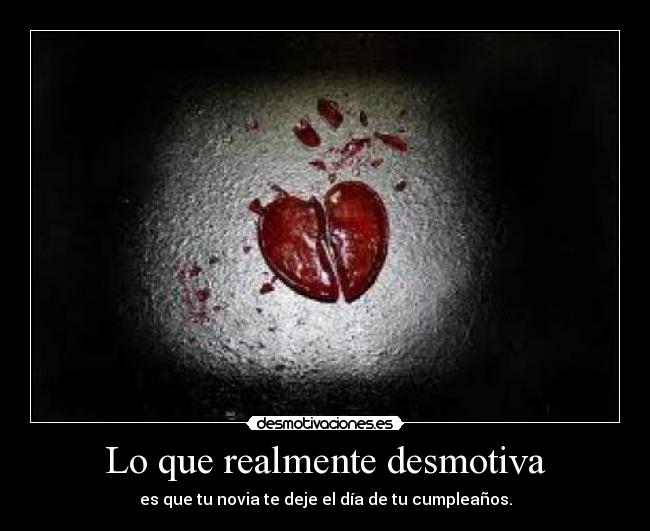 Lo que realmente desmotiva - 