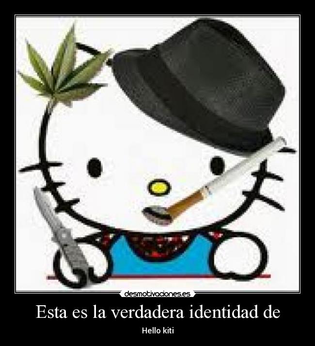 Esta es la verdadera identidad de - Hello kiti