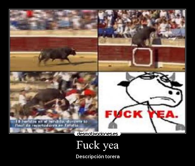 Fuck yea - Descripción torera