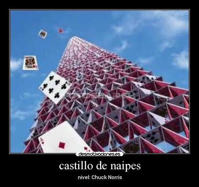 castillo de naipes - 
