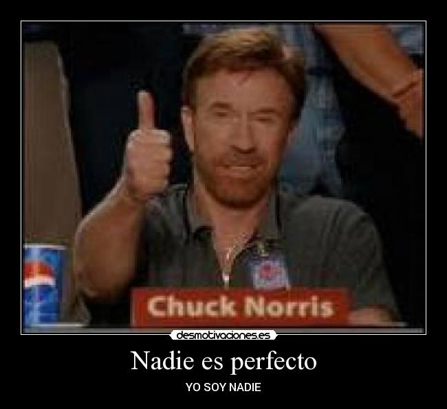 Nadie es perfecto - 