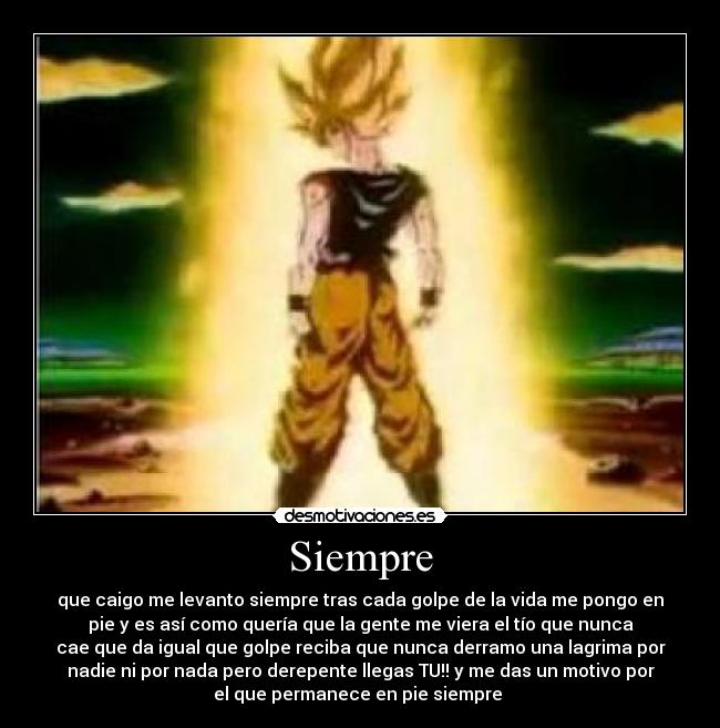 carteles goku amor desmotivaciones