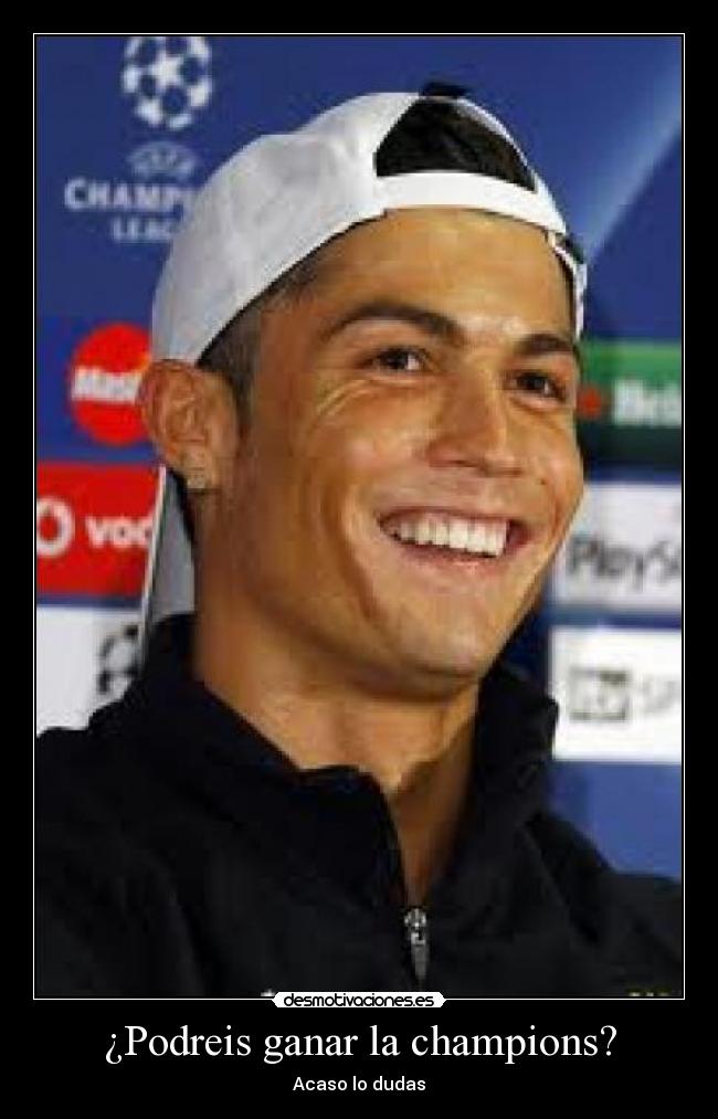 ¿Podreis ganar la champions? - 