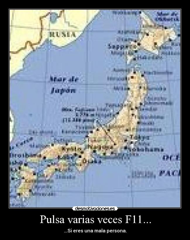 Pulsa varias veces F11... -