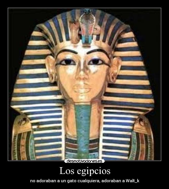 Los egipcios - no adoraban a un gato cualquiera, adoraban a Walt_k