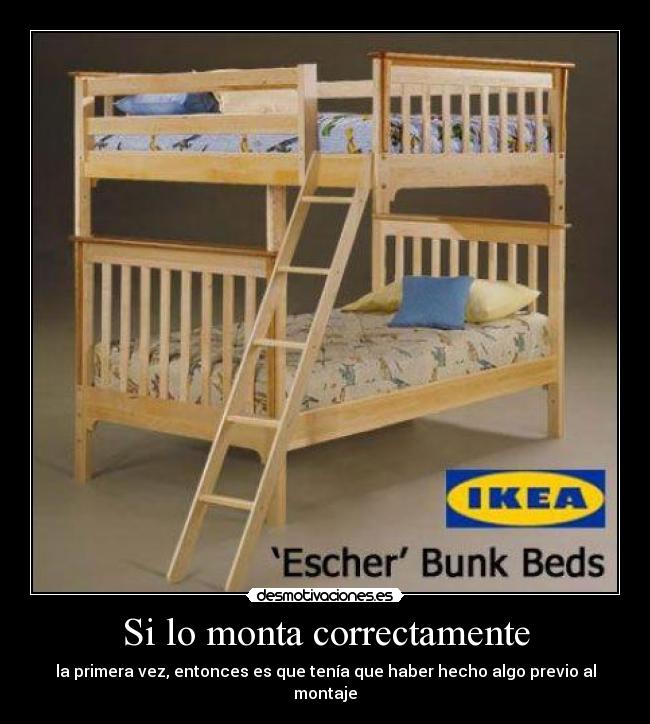 Si lo monta correctamente - 