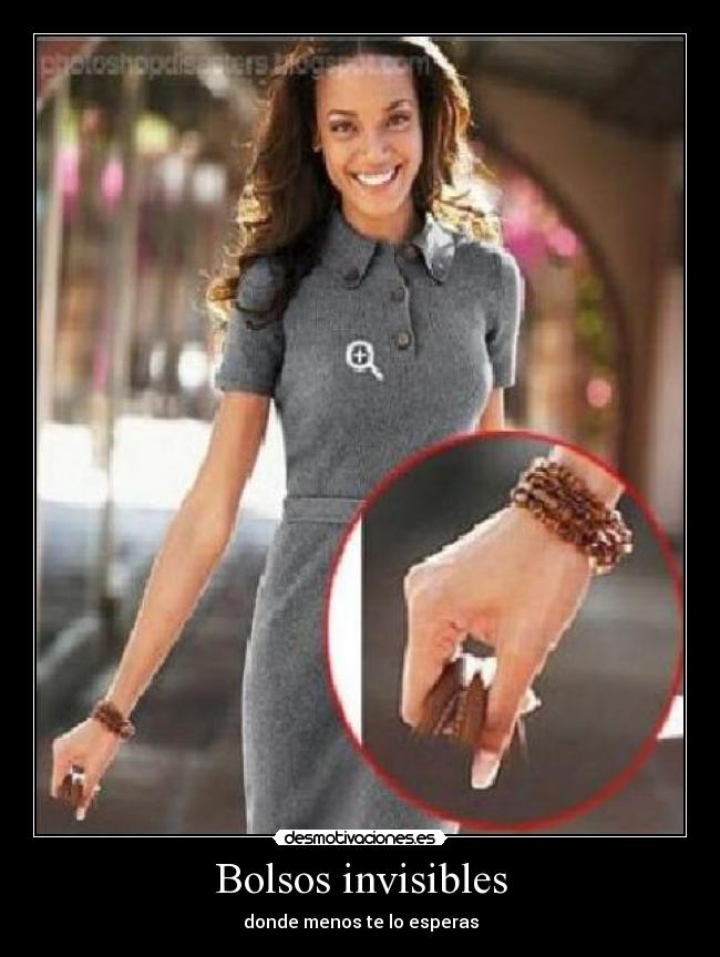 Bolsos invisibles -