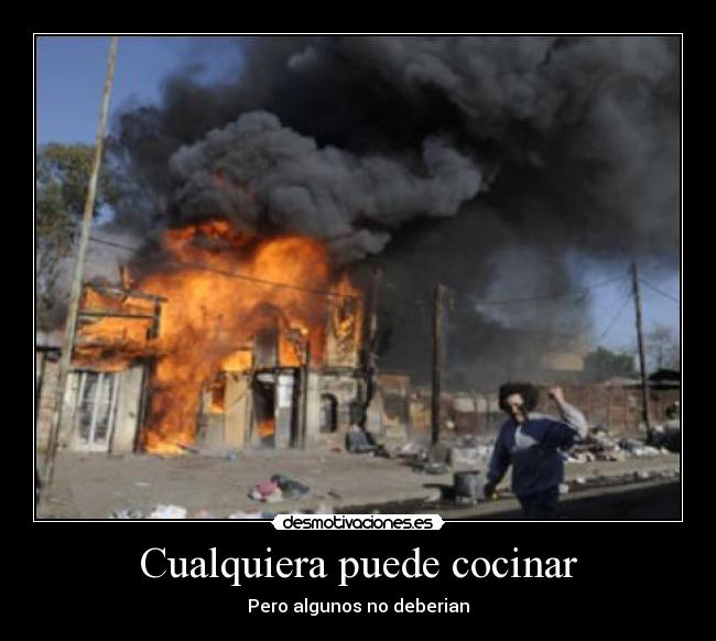 Cualquiera Puede Cocinar Desmotivaciones