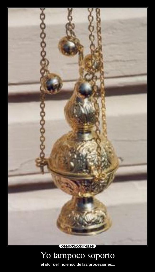 Yo tampoco soporto -