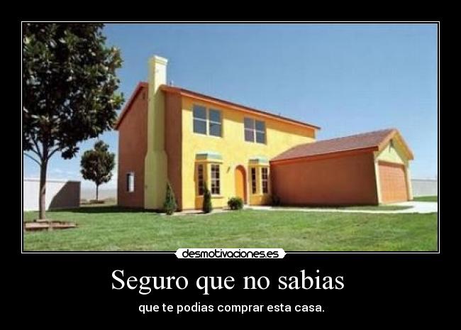 Seguro que no sabias -