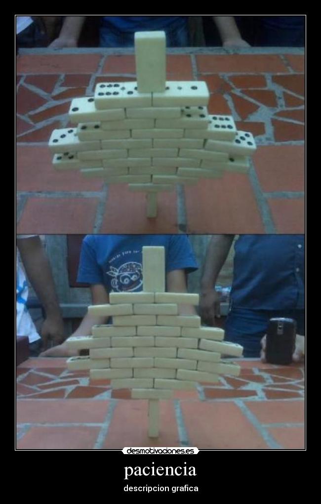 paciencia - descripcion grafica
