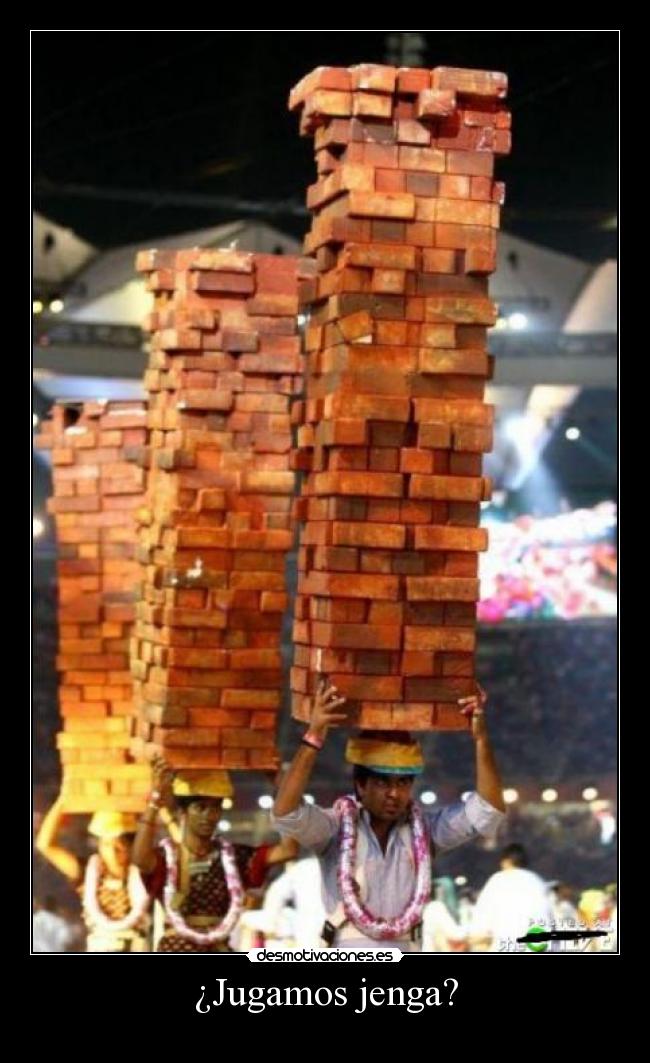 ¿Jugamos jenga? - 