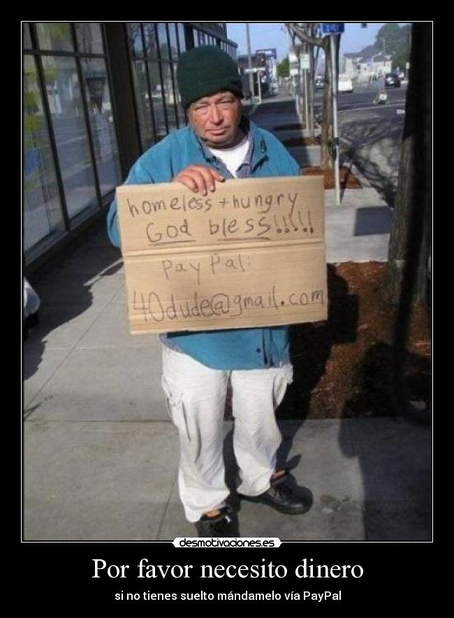 DINERO POR FAVOR dinero por favor: