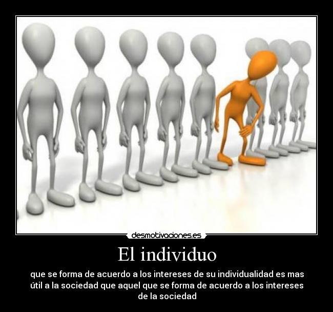 El individuo -