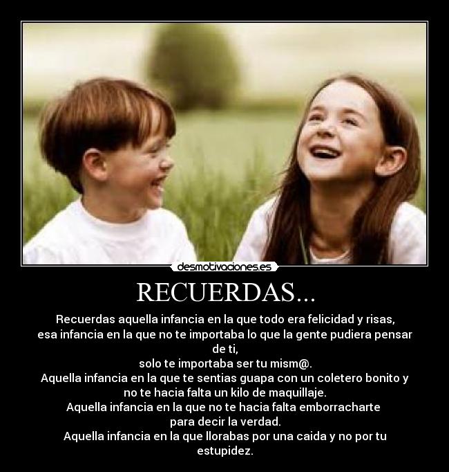 RECUERDAS... - 