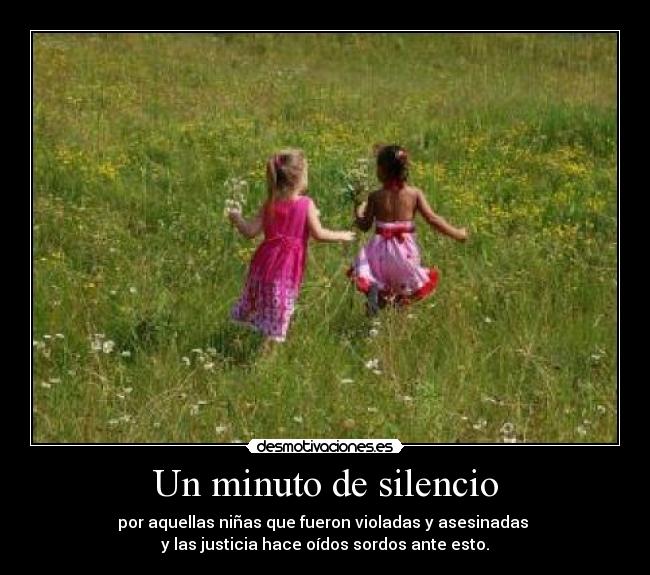 Un minuto de silencio -