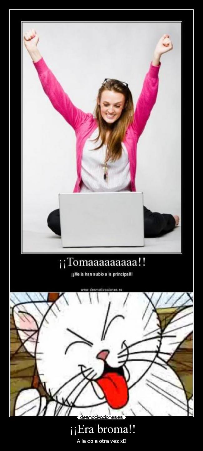 ¡¡Era broma!! - 
