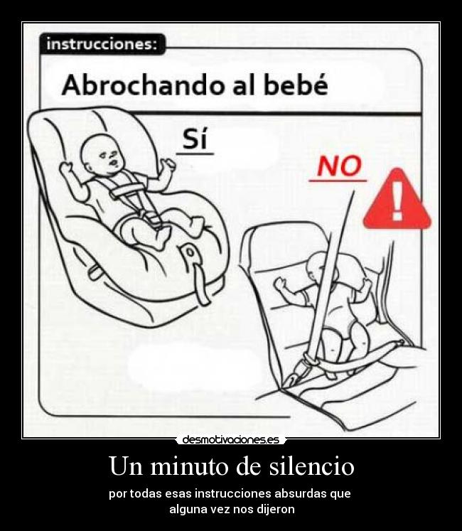 Un minuto de silencio -